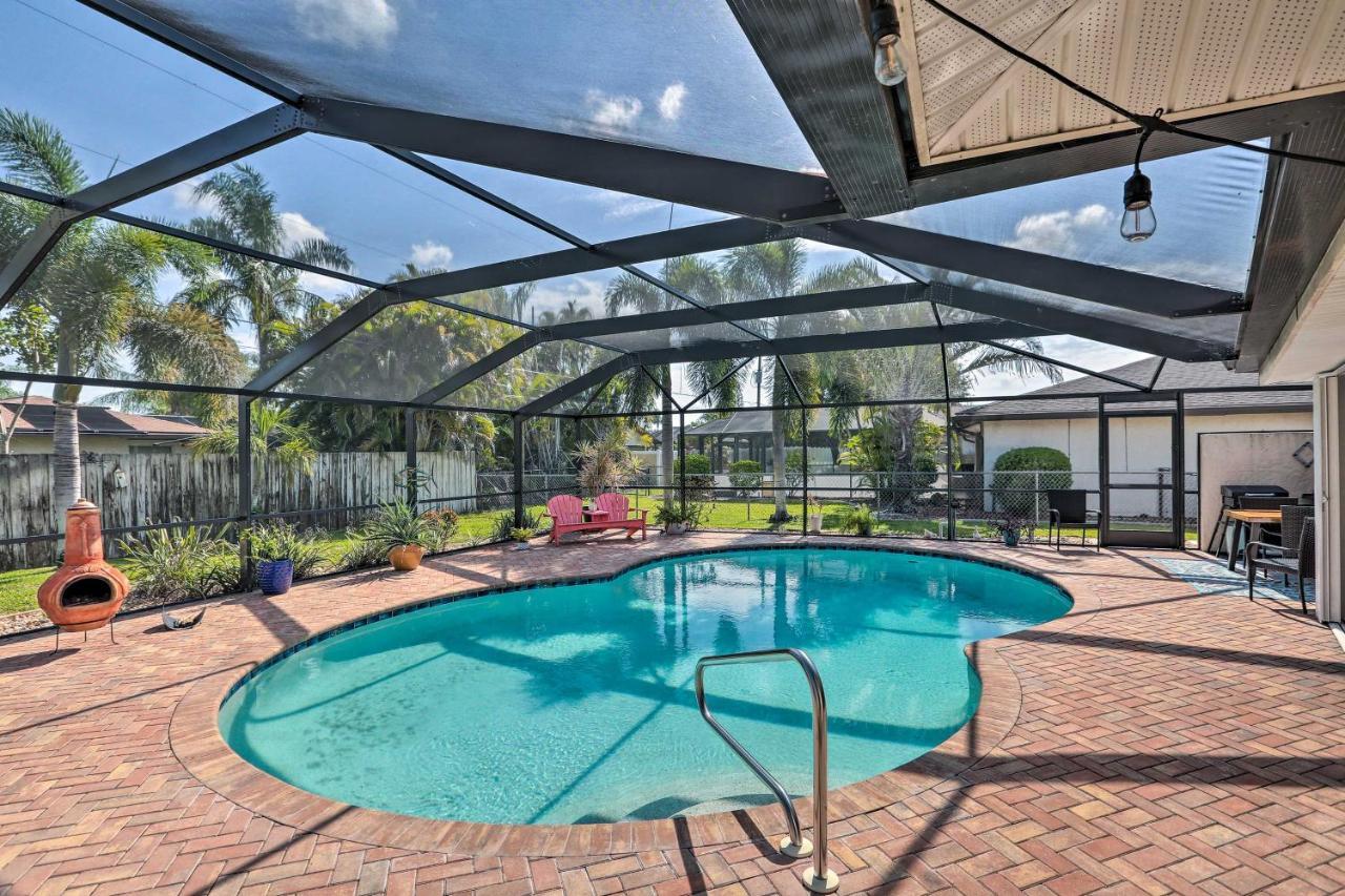 Private Pool And Covered Patio Cape Coral Haven! Εξωτερικό φωτογραφία